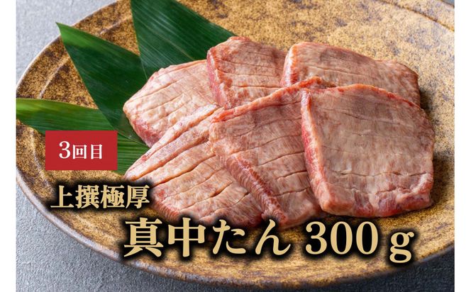 【定期便全5回】たんや善治郎 牛たん【肉 牛肉 タン 仙台 名物 グルメ 厚切り 焼肉 プレミアム バーベキュー ジューシー 柔らかい 食品 ギフト 風味豊か 旨味 冷凍保存 焼き方簡単 食べ比べ 】 041009_GA019