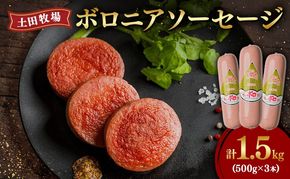 生食OK！ジャージーミート使用 ボロニアソーセージ500g×3本