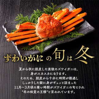13-138 【訳あり】ボイルずわいがに姿切り1kg