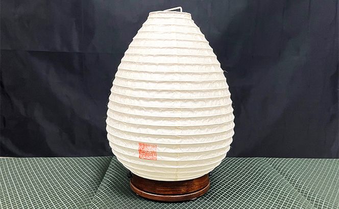 美濃和紙ランプスタンド「梅山1号」本美濃 インテリア 照明 和室 灯り 丈夫 職人技 和テイスト 本美濃紙 提灯 製造方法 雑貨 