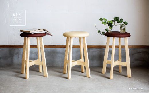 南京いす レザータイプ（アイボリー） 【705-2】