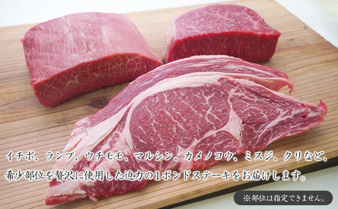 淡路牛希少部位1ポンドステーキ　約450ｇ　　[牛肉 冷凍 国産牛 人気]