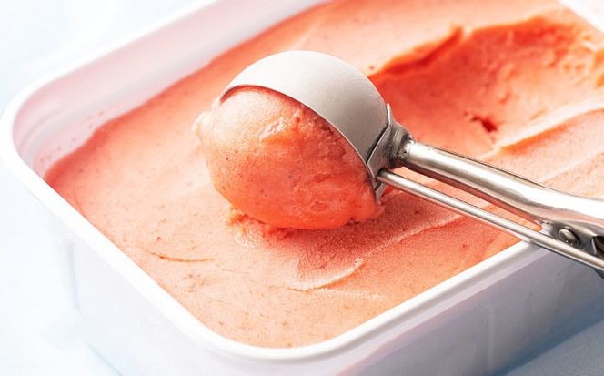 【採れたて】福岡産 濃厚 あまおう ジェラート 1000ml 《築上町》【南国フルーツ株式会社】アイス スイーツ イチゴ 苺 いちご[ABET005]