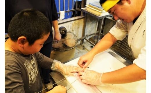 うなぎ職人体験　家族でうなぎを焼いてみよう　三河一色産 鰻 うなぎ 家族 体験 学習 勉強 知識 H189-027