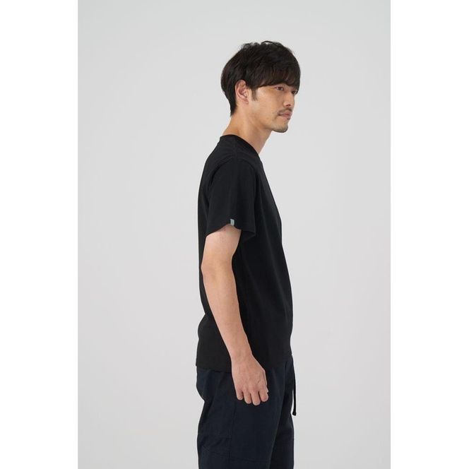 【数量限定】リライブシャツプレミアム/コットン/ロゴ有/ブラック（LLサイズ）【ファッション 服 Tシャツ カットソー 衣料 トップス 女 男 スポーツ ゴルフ ウェア アウトドア 仙台市 リラックス カジュアル シンプル トレンド 春 夏 秋 冬 メンズ レディース ユニセックス】 041009_ES003VC05