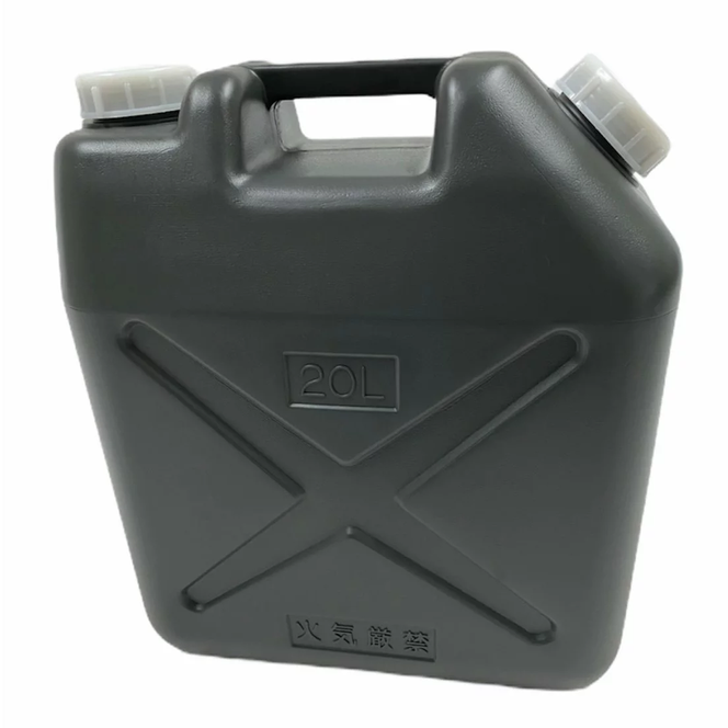20Lポリタンク（グレー）004IT03N.／防災グッズ 防災 災害対策 災害対策グッズ レジャー アウトドア アウトドアグッズ
