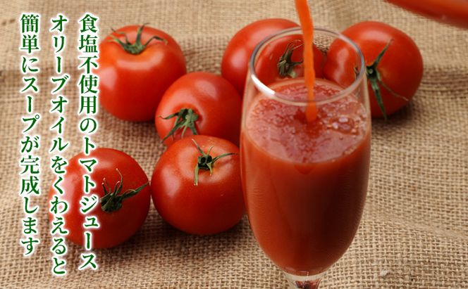 3ヵ月 定期便 北海道  こだわり 濃厚 トマトジュース 1000ml×4本 野菜飲料 野菜ジュース ジュース 野菜 やさい トマト 食塩不使用 [株式会社コンセル]