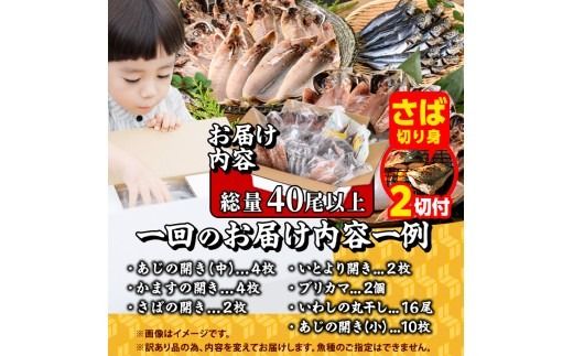 【期間限定・さば切り身2切付】＜訳あり＞ 干物大満足BOX(40尾以上・5-8種)セット 干物 みりん干し あじ アジ かます カマス ブリ ブリカマ さば いわし たい 鯵 鰤 鯖 鯛 丸干し 開き 魚 海鮮 冷凍 詰め合わせ 簡単調理【AQ68-G】【やまろ渡邉】