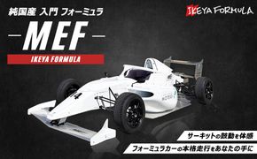 純国産 入門 フォーミュラ 『MEF』 | イケヤフォーミュラ 車 フォーミュラカー サーキット レース ※沖縄・離島への配送不可