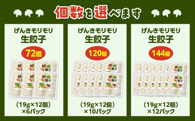 ＜容量選べる！＞げんきモリモリ生餃子　K027-010_SKU