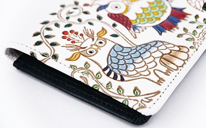 パスケース ふくろう 文庫屋大関 名刺入れ カードホルダー 名刺ケース 名刺ホルダー カード入れ 定期入れ 定期ケース 雑貨 生活雑貨 小物 革小物 革製品 本革 日用品 民芸品 工芸品 東京 東京都 墨田区