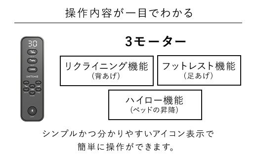 【パラマウントベッド】電動ベッド　Active Sleep BED　Cモデル　セミダブル　3M　RA-C237SB　マットレス：Sモデル15cm付　電動ベッド104＋マットレス10   SMAL006