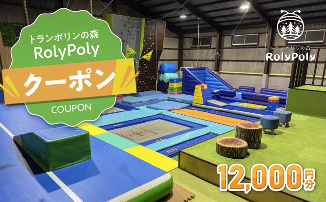 『トランポリンの森 RolyPoly』で使えるクーポン（12,000円）［152T06］