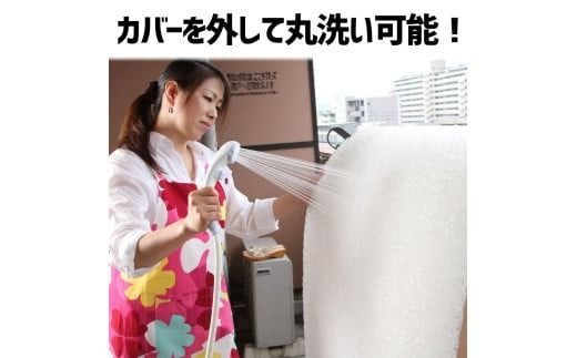 クロッツ エア マットレス 3つ折り 3.5cm_2575R