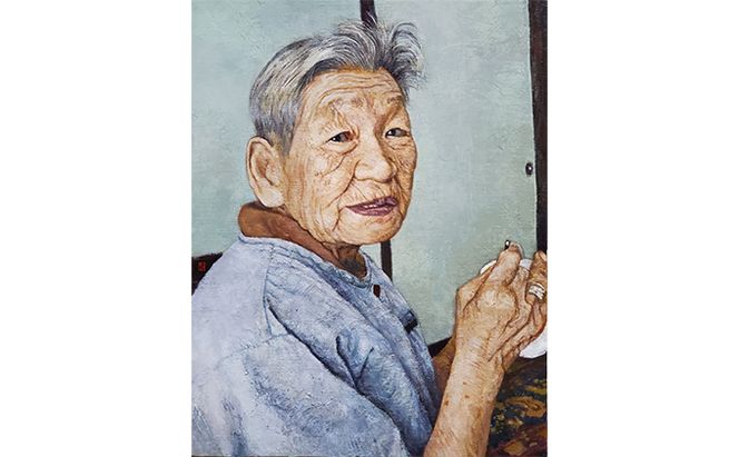 油絵　肖像画　ファミリーポートレート 絵画 結婚祝い 出産祝い 節目 お祝い 家族 友人 親 おじいちゃん おばあちゃん 贈り物 プレゼント オリジナル 