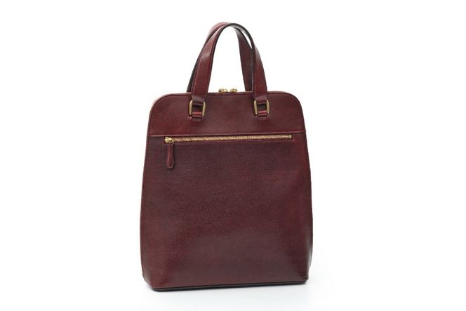 SOMES バッグ タテ型ブリーフ （バーガンディ）HE-01 [ソメスサドル 北海道 砂川市 12260818-a] ビジネスバッグ トートバッグ メンズ レディース 本革 革 革製品 革鞄 革バッグ somes saddle