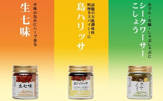 UY-1 石垣島海のもの山のものスパイス&オリジナル詰め合わせセットA