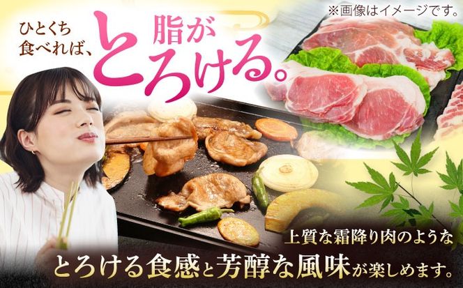 沖縄県産豚肉 くいまーる豚 焼肉セット (ロース・バラ) 計2.4kg (200g×各6P) 豚バラ 豚ロース スライス 焼き肉 小分け 沖縄市 / 宮城ふぁーむ[BCAJ002]