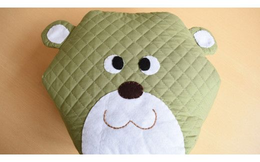 CL-1 牛乳パックを再利用して作りました。エコなイス（クマさん1個）
