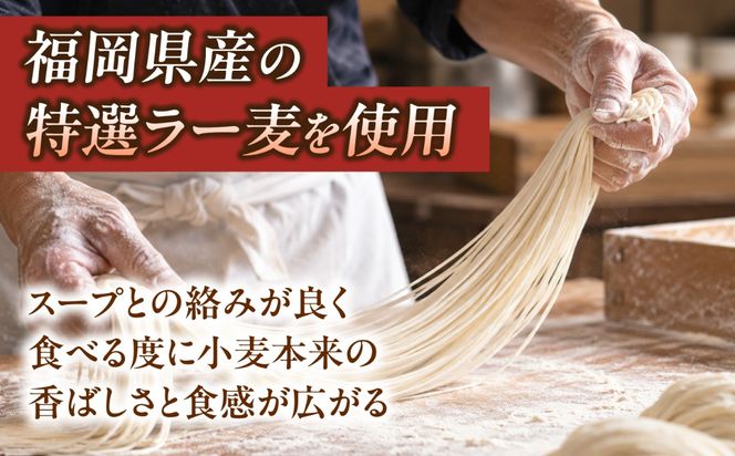 ラー麦使用「一風堂」とんこつラーメン 白丸 (8食)《築上町》【吉浦コーポレーション】 とんこつラーメン 豚骨ラーメン 博多ラーメン お取り寄せ[ABFF010]