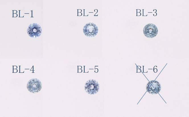 【SJ-85】Pt999　ブルー非加熱サファイアダイヤモンドネックレス　AQ-170