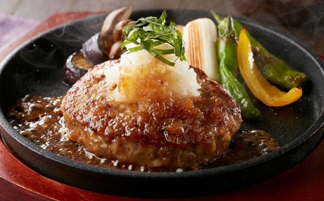 博多和牛×九州産華味鳥　手ごね風ハンバーグ　120g×6個 築上町 / トリゼンフーズ株式会社[ABCN031]