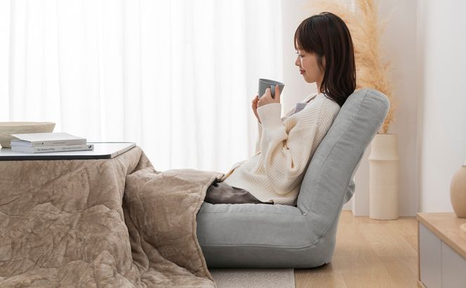 2WAY一人掛けポケットコイルソファ WPCSー1S ライトグレー ソファー 一人用 ソファ 一人掛け 脚 取り外し 座椅子 リクライニング おしゃれ 北欧 ロータイプ リクライニングチェア ポケットコイル 2way 一人暮らし アイリスオーヤマ