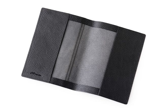 SOMES GL-16 ブックカバー 文庫本サイズ ブラック [ソメスサドル 北海道 砂川市 12260914] ソメス 文庫 a6 日本製 本革 革 革製品 レザー