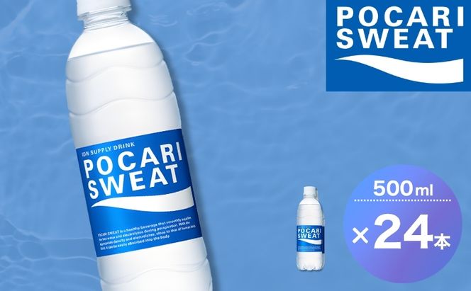 ポカリスエット 500ml 24本 大塚製薬 ポカリ スポーツドリンク イオン飲料 スポーツ トレーニング アウトドア 熱中症対策 健康 