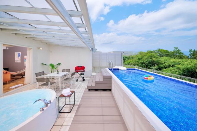 ［クリスタルヴィラ白浜］露天温泉・プール付きスイートヴィラ(ペア宿泊券)（1泊素泊まり） 304018_DR25