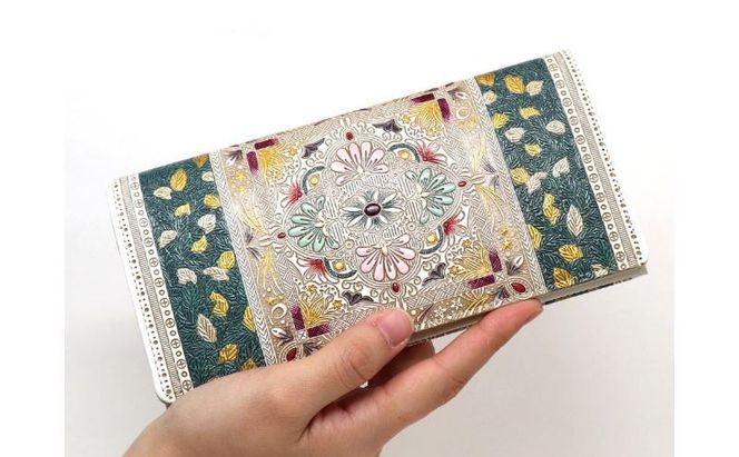 【文庫屋大関】束入れ 黄金のタピ【皮革工芸品】 財布 お札 お札入れ 長財布 カード 小銭 牛革 手作り 日本製 墨田区 東京都