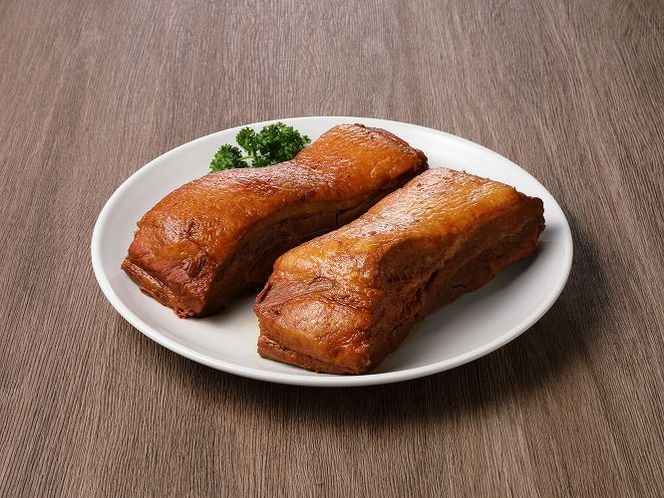 〈訳あり〉【大容量・ブロック塊】　煮豚　計1.6kg（3～5本）チャーシュー 焼き豚 ラーメン 肉 豚肉 ブタ肉 豚バラ おつまみ ボリューム 晩酌 お弁当 おかず 丼 チャーハン たれ 醤油 欲張り ご飯のお供 時短料理 H166-034