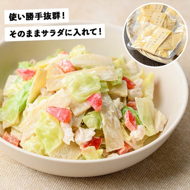 味付サラダたけのこ(計560g・70g×8袋)国産 九州産 筍 野菜 使い切り 小分け 個包装【上野食品】a-12-190-z