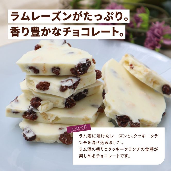 割れチョコ 妖艶なラムレーズン450g 242161_CR009
