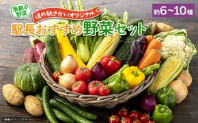 K1665 季節の野菜 「道の駅さかいオリジナル」駅⻑おすすめ野菜セット