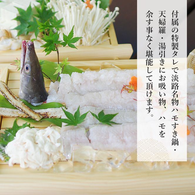 淡路島産はもセット【冷凍】(約5人前）　鱧