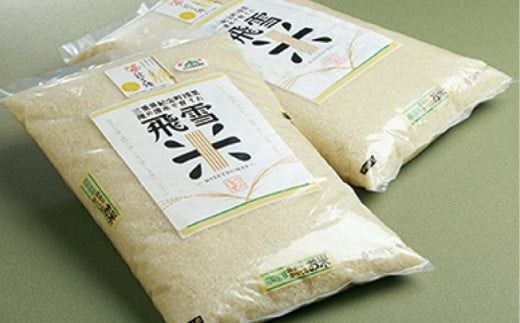 数量限定 飛雪米 結びの神 10kg (5㎏×2袋) / 米 こめ お米 おこめ 精米 白米 ご飯 国産 美味しい おいしい ふっくら 新鮮 数量限定 【[hsj003A】