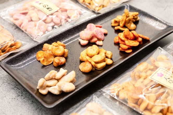 BA029 菓子 バラエティ豊かな チェリー豆セット 6袋 [ お菓子 かし おやつ 豆菓子 豆 まめがし セット 詰め合わせ 藤田屋 長崎県 島原市 ]
