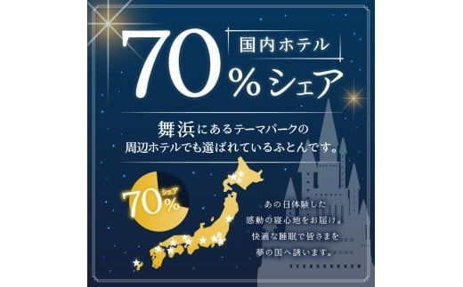 【セミダブル】5つ星高級ホテル多数採用 国内シェア70％ 羽毛布団 掛け布団 | 洗える 寝具 ダウン 布団 ふとん 生地 綿100％ 受注生産 完全国内生産 国産 北海道 【 滝川市 】