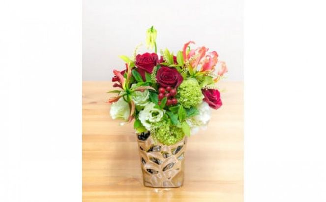 アレンジメント Sサイズ_レッド系 142069_BN012VC04