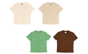 【XLサイズ】サスティナブルTシャツ（スリーブロゴ）オフホワイト 016641_BR003VC03