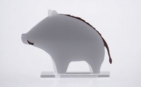  はざいくる アクリル 干支 いのしし 置物 インテリア 雑貨 