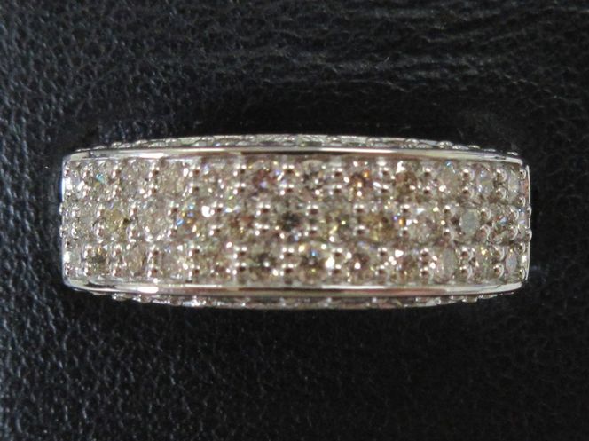 Pt950 1.00ct ダイヤリング SWCB006-pt