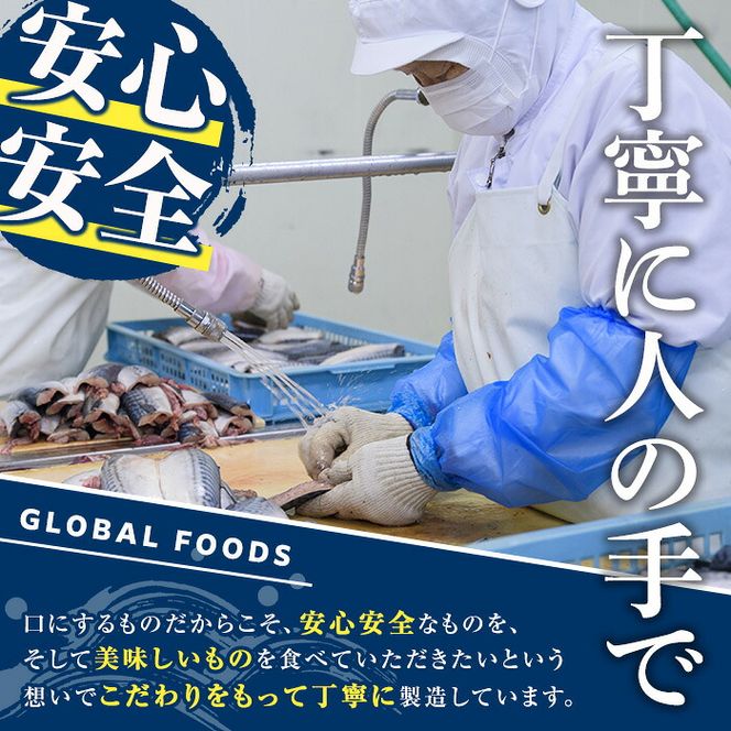 訳あり！昆布塩さばフィーレ(計1kg) サバ 鯖 おかず おつまみ 惣菜 焼き魚 フィレ 昆布 ご家庭用 リピート 小分け チャック付き袋 【グローバルフーズ】akn061-61