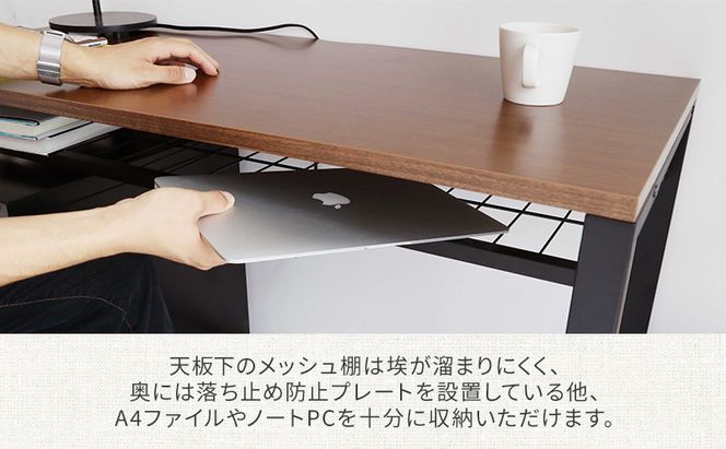 ワークデスク Work Desk Expand グレー オープン棚付き インテリア 市場家具