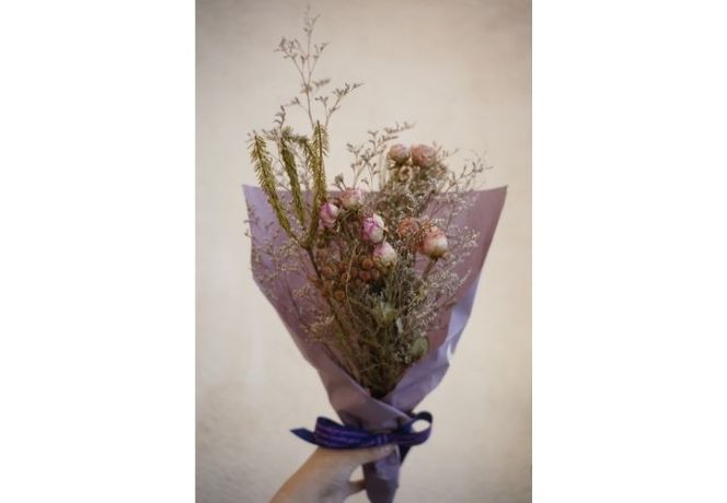 ドライフラワーブーケ 季節のドライフラワーおまかせセット ｜ 乾燥花 ブーケ お任せ 癒し インテリア ナチュラルギフト 花 花束