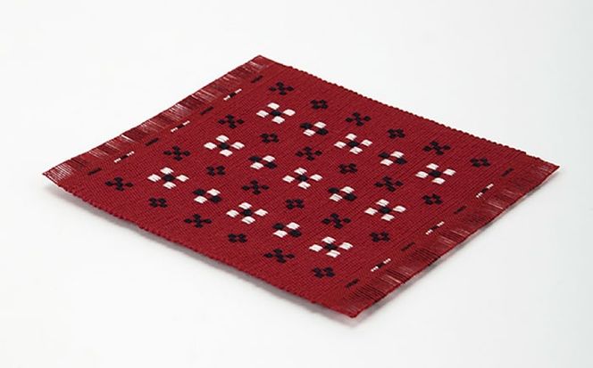 国指定伝統的工芸品 知花花織コースター 5枚セット コースター おしゃれ 雑貨 小物 インテリア 沖縄市 / 知花花織事業協同組合[BCBW002]