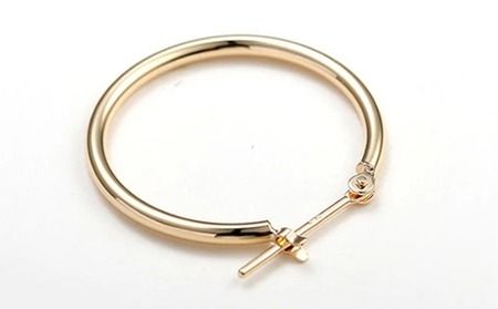 K18 フープピアス　1.5×20　111641 SWAE042