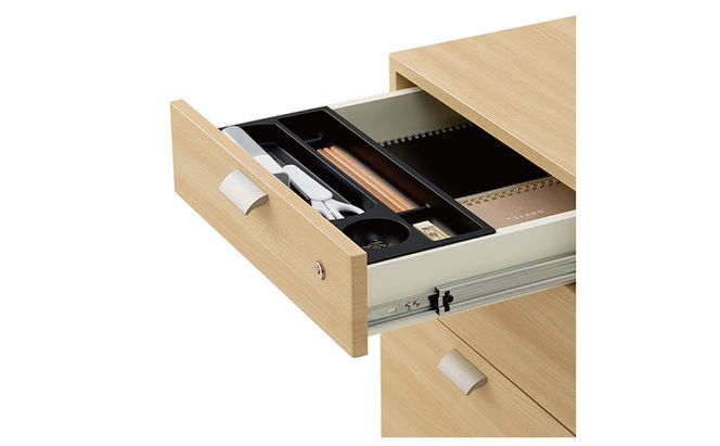 WORK STUDIO ムーブユニット DD-WF190-MR 家具 引出 ワゴン 鍵付 3段 デスク下 収納 オフィスデスク テレワーク 在宅ワーク リモートワーク 静岡 袋井市