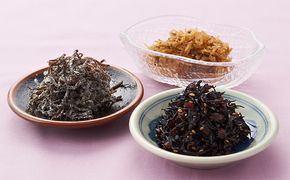 小豆島 こだわり 佃煮 3種 セット 詰め合わせ 梅ひじき ちりめん山椒 塩吹昆布 ご飯のお供 ごはんのお供 惣菜 副菜 おつまみ つまみ つくだ煮 佃煮詰め合わせ こんぶ 食品 香川 香川県 土庄町